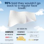 Clean Skin Club Clean Towels, 100% USDA Biobased Dermatologist Approved Face Towel, Disposable Clinically Tested Face Towelette, Facial Washcloth, Makeup Remover Dry Wipes, Ultra Soft, 25 ct, 1 pack - Image 2